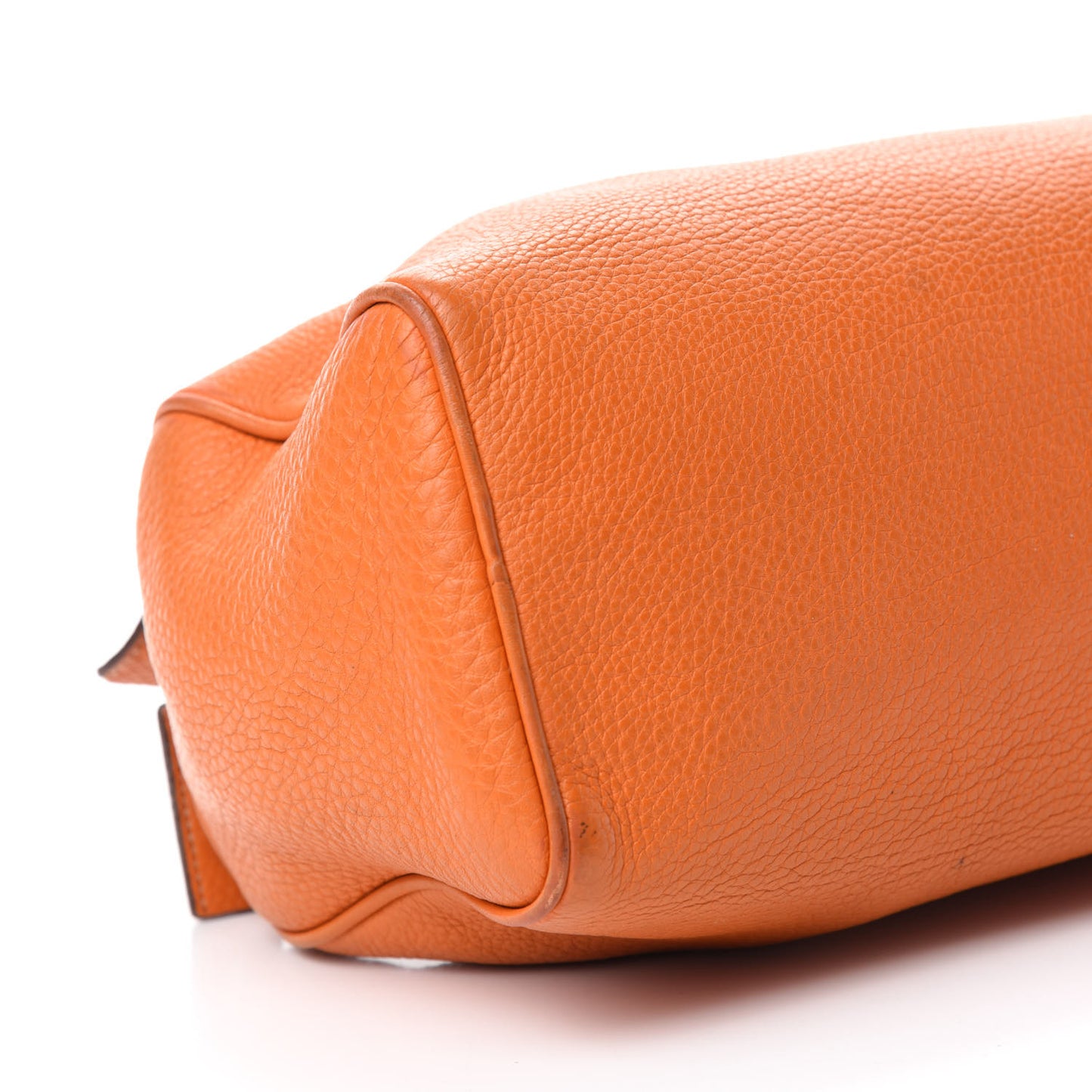 Vitello Daino Shoulder Bag Papaya