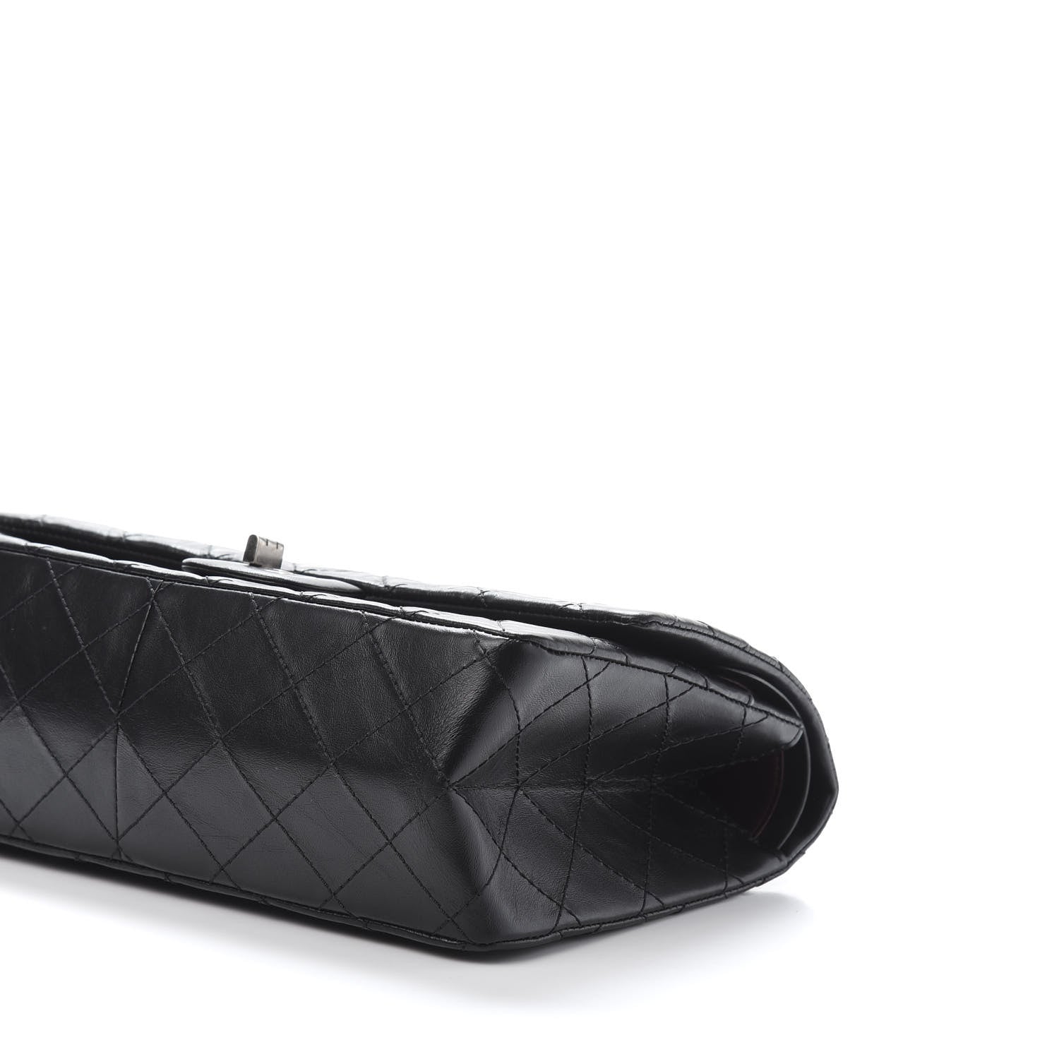 Chanel Aged Calfskin Quilted 2.55 Reissue 226 Flap Black 9 of 11