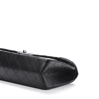 Chanel Aged Calfskin Quilted 2.55 Reissue 226 Flap Black 9 of 11