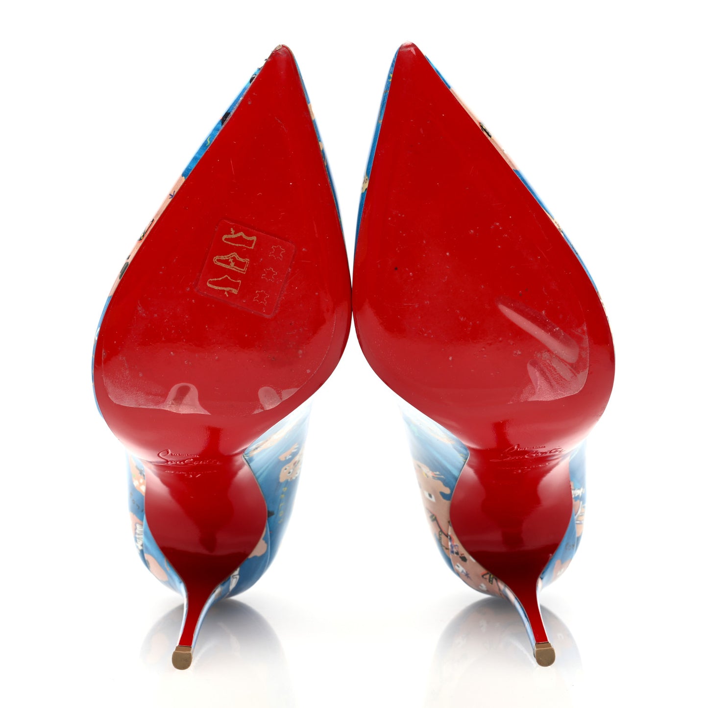 Patent Odissey Hot Chick 100 Pumps 37 Multicolor
