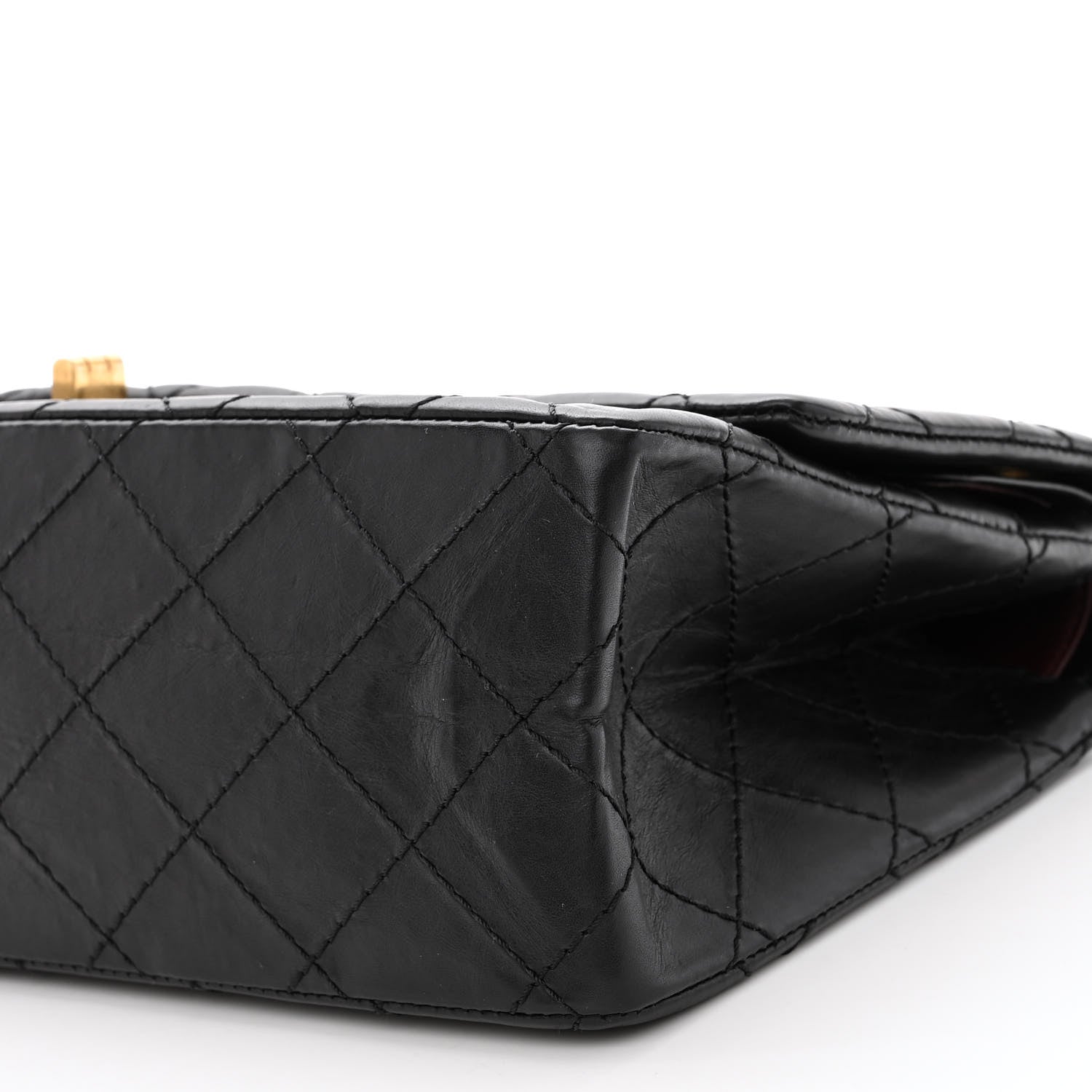 Chanel Aged Calfskin Quilted 2.55 Reissue 226 Flap Black 10 of 11