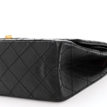 Chanel Aged Calfskin Quilted 2.55 Reissue 226 Flap Black 10 of 11