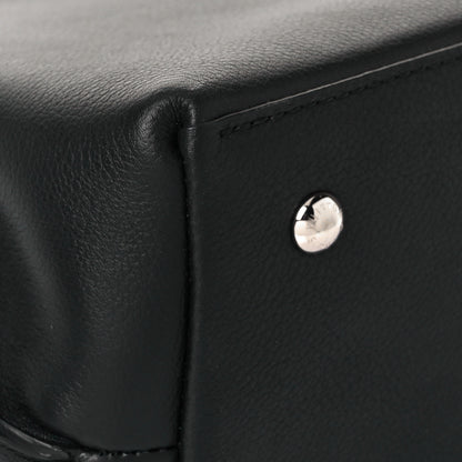 Louis Vuitton Soft Calfskin Lockme Ever MM Black 9 of 10