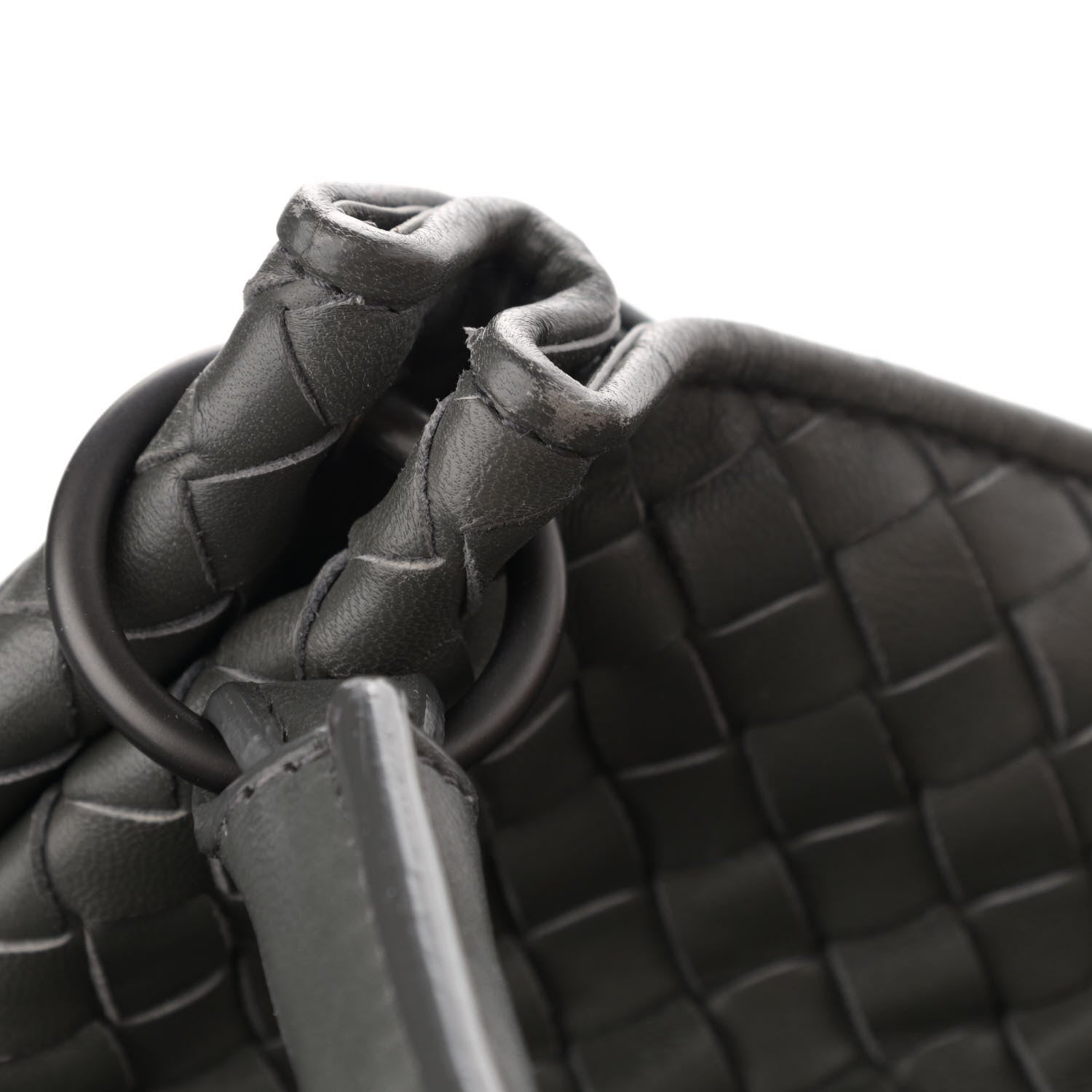 Bottega Veneta Nappa Intrecciato Parachute Bag Grey 11 of 11