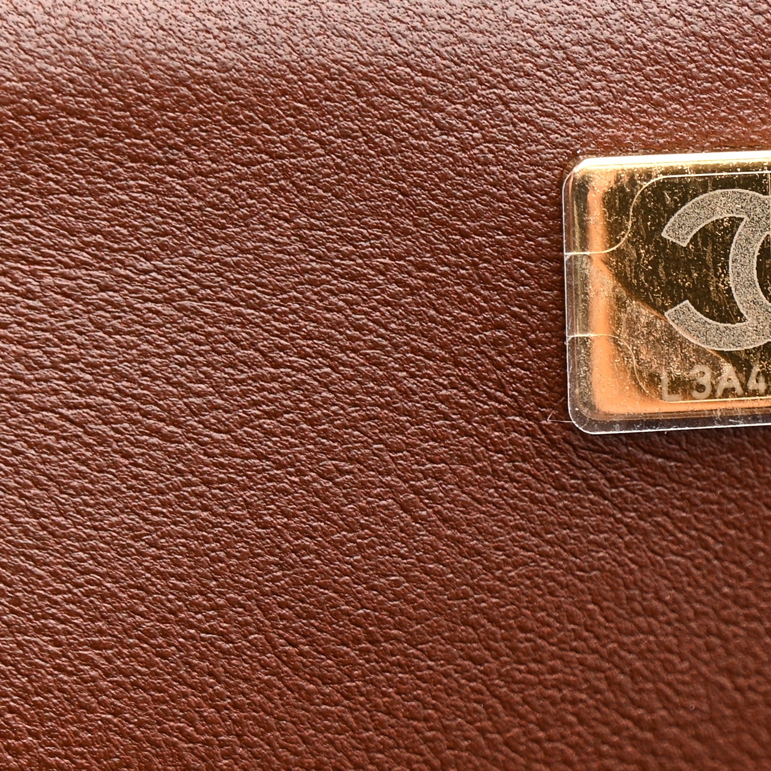 Chanel Shearling Lambskin Quilted Large Furry Coco Flap Beige