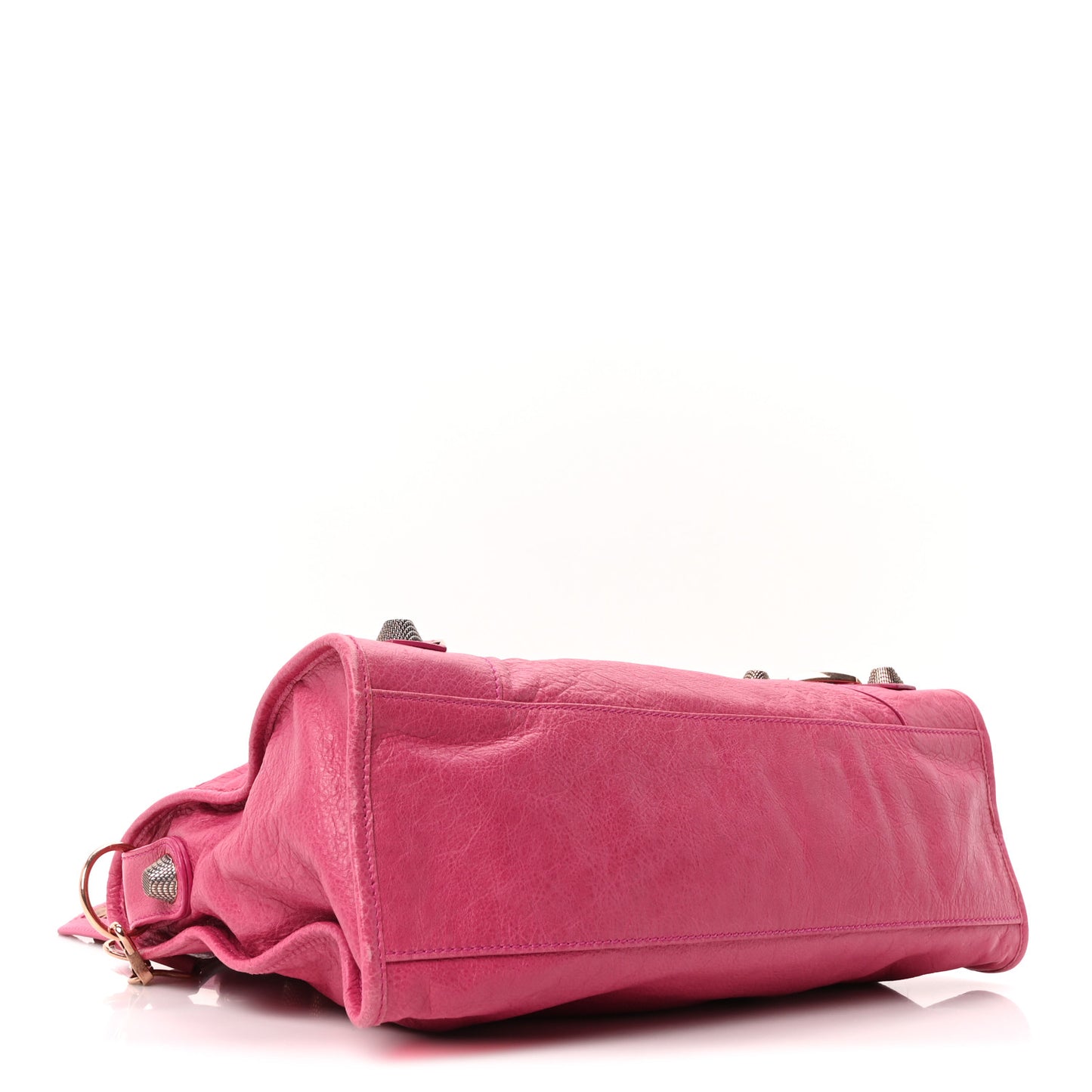 Agneau Giant 21 Rose Gold Hardware City Cyclamen Fucsia