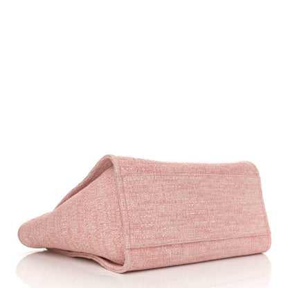 Chanel Canvas Medium Deauville Tote Pink 4 of 12