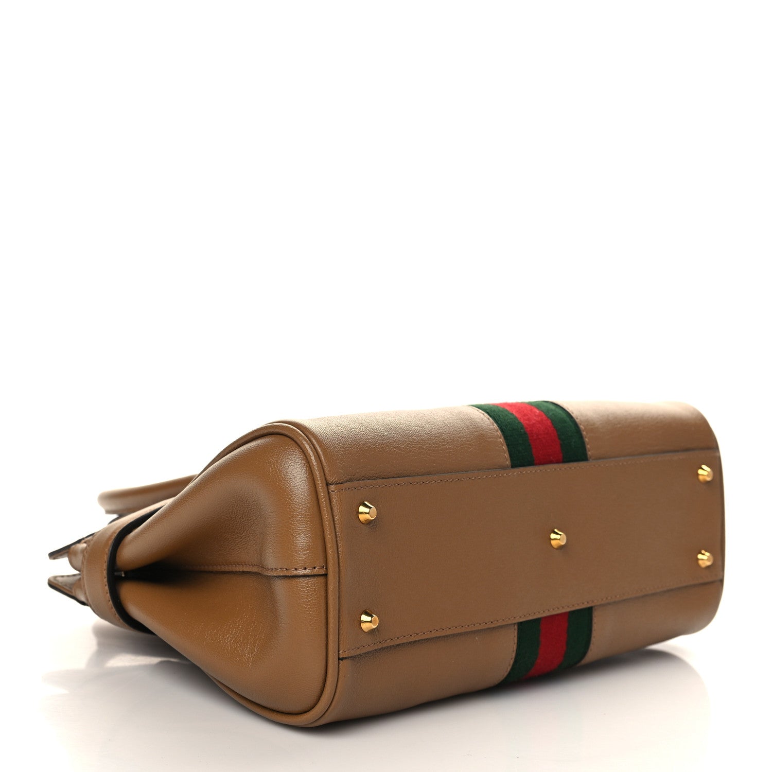 Gucci New Sakai Calfskin Lux Web Small Dahlia Top Handle Shoulder