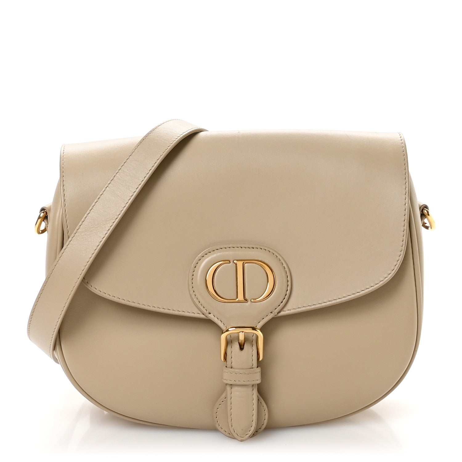 Christian Dior Box Calfskin Medium Bobby Flap Beige 1 of 11