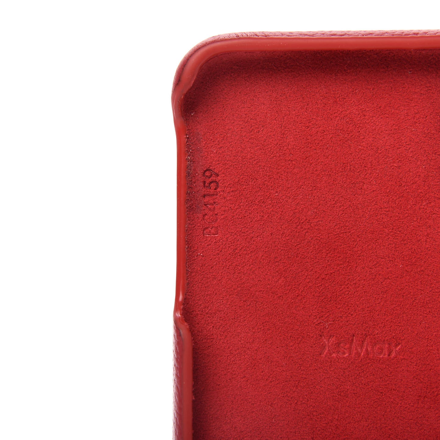 Monogram iPhone XS Max Bumper Cherry