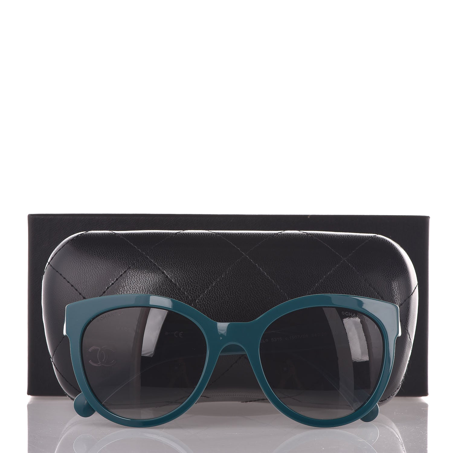 Chanel Pantos Signature CC Sunglasses 5315 Green 9 of 9