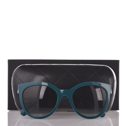 Chanel Pantos Signature CC Sunglasses 5315 Green 9 of 9