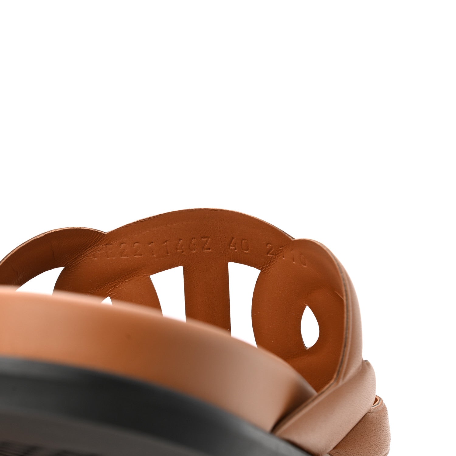 Hermes Nappa Extra Sandals 40 Naturel 8 of 9