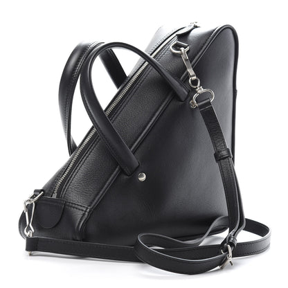 Balenciaga Calfskin S Triangle Duffle Black 3 of 10