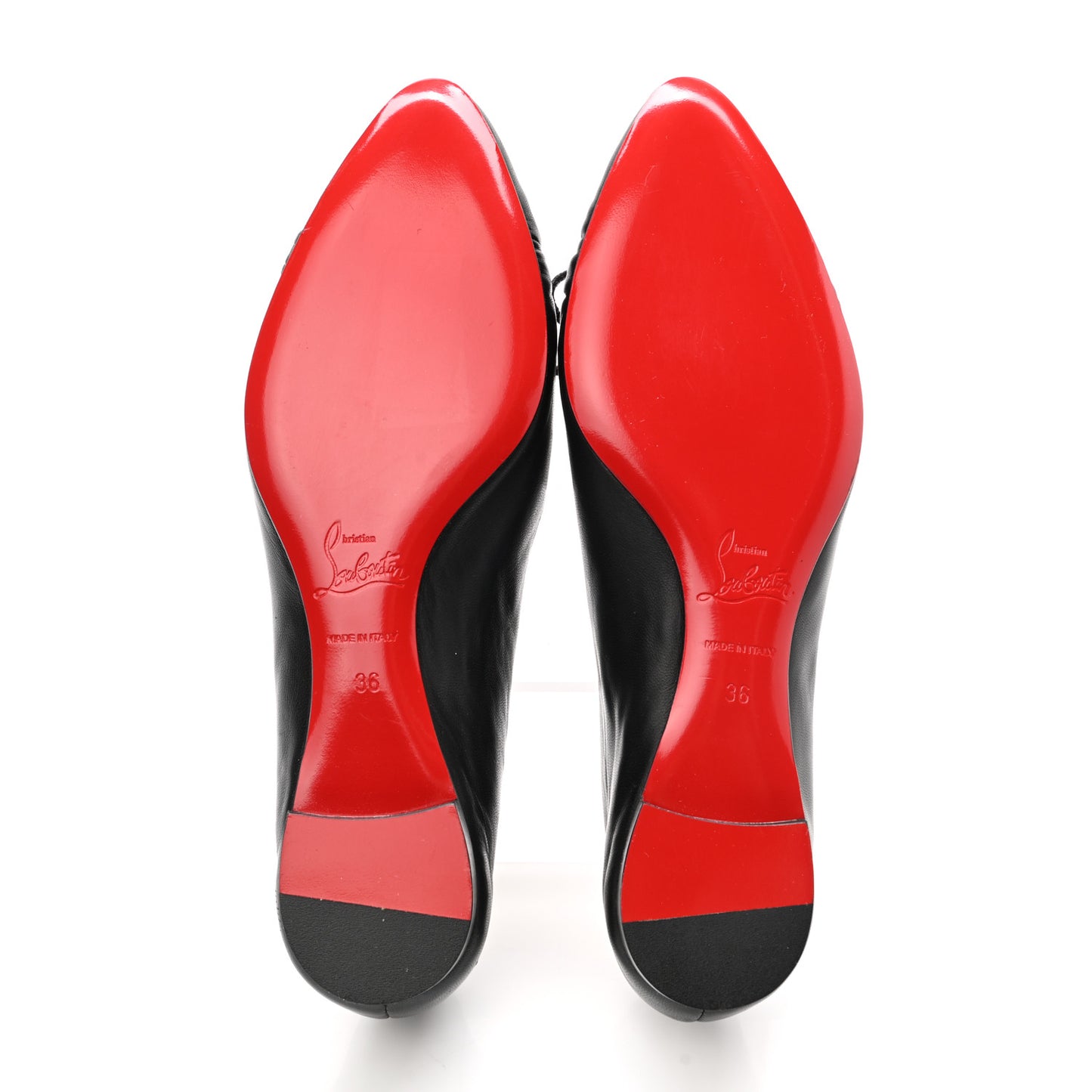 Nappa Merimee Flats 36 Black