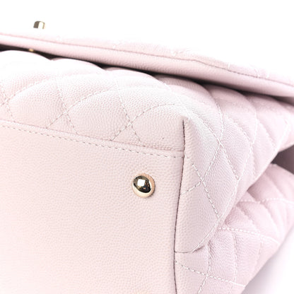 Chanel Caviar Quilted Small Coco Handle Flap Lilas Lilac 6 of 11