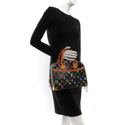 Louis Vuitton Monogram Multicolor Trouville Black 2 of 13