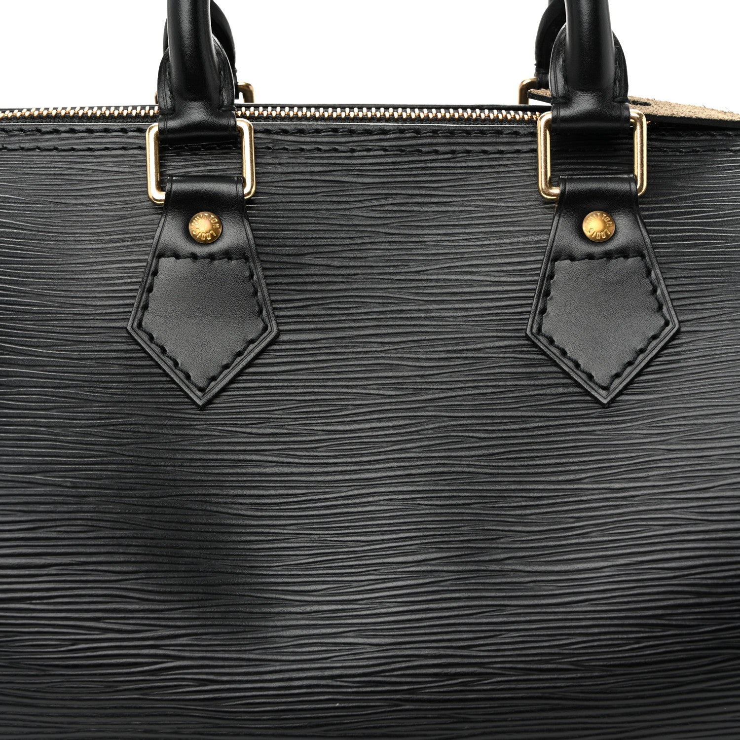 Louis Vuitton Epi Speedy 25 Black 8 of 10