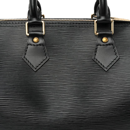 Louis Vuitton Epi Speedy 25 Black 8 of 10