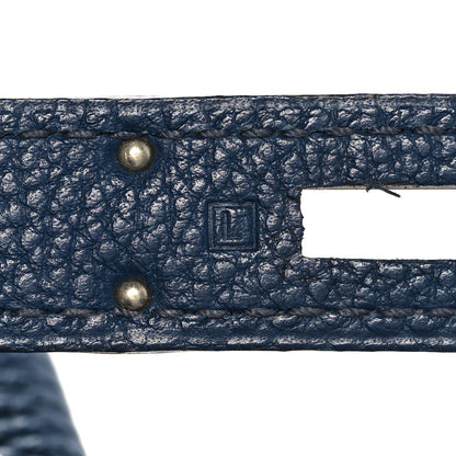 Hermes Togo Kelly Retourne 35 Bleu de Galice 25 of 37