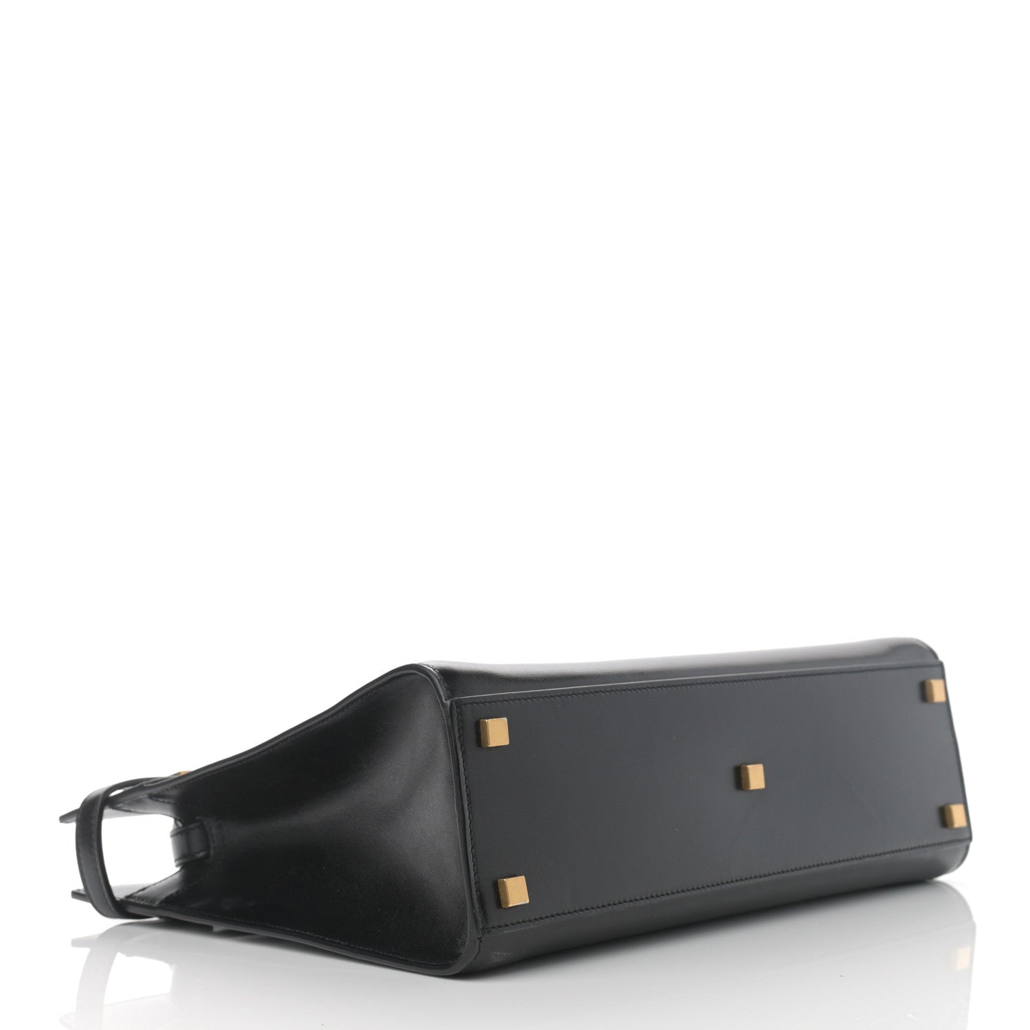 Saint Laurent Calfskin Small Manhattan Shopper Tote Black 4 of 11