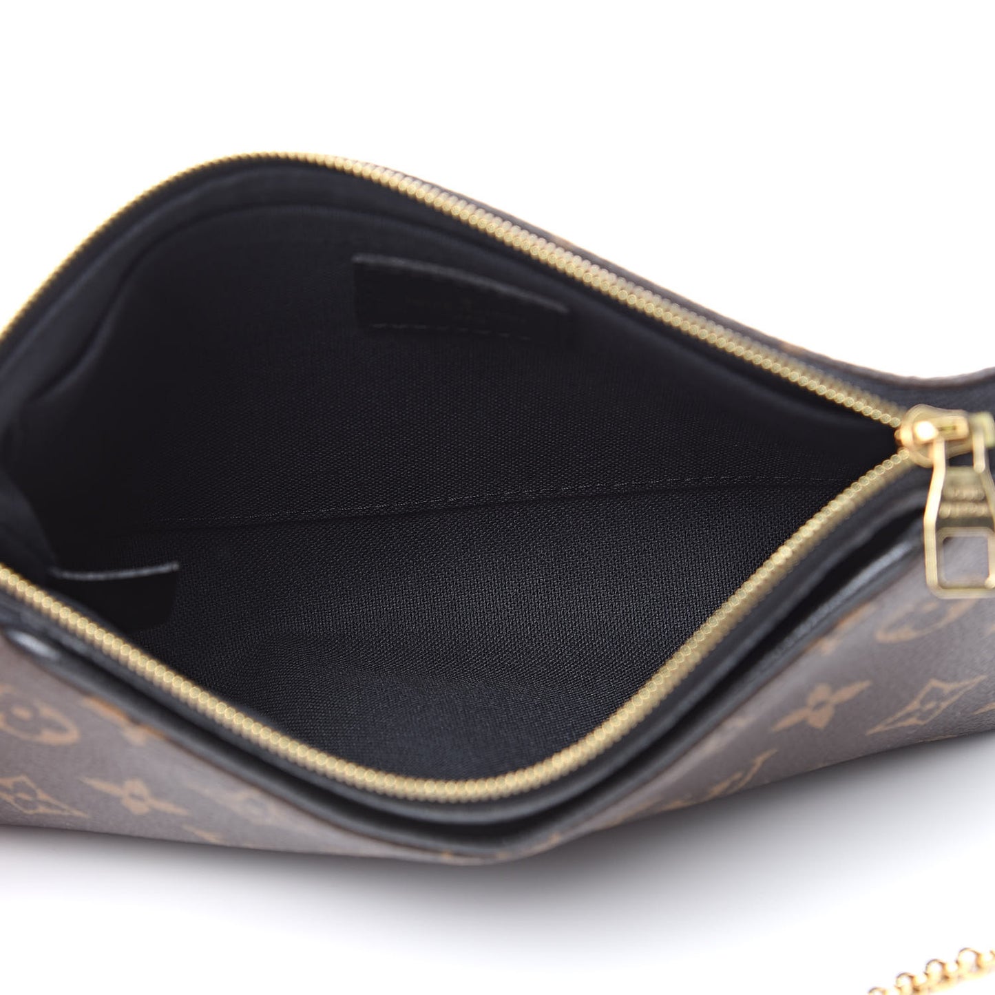 Monogram Pallas Clutch Black