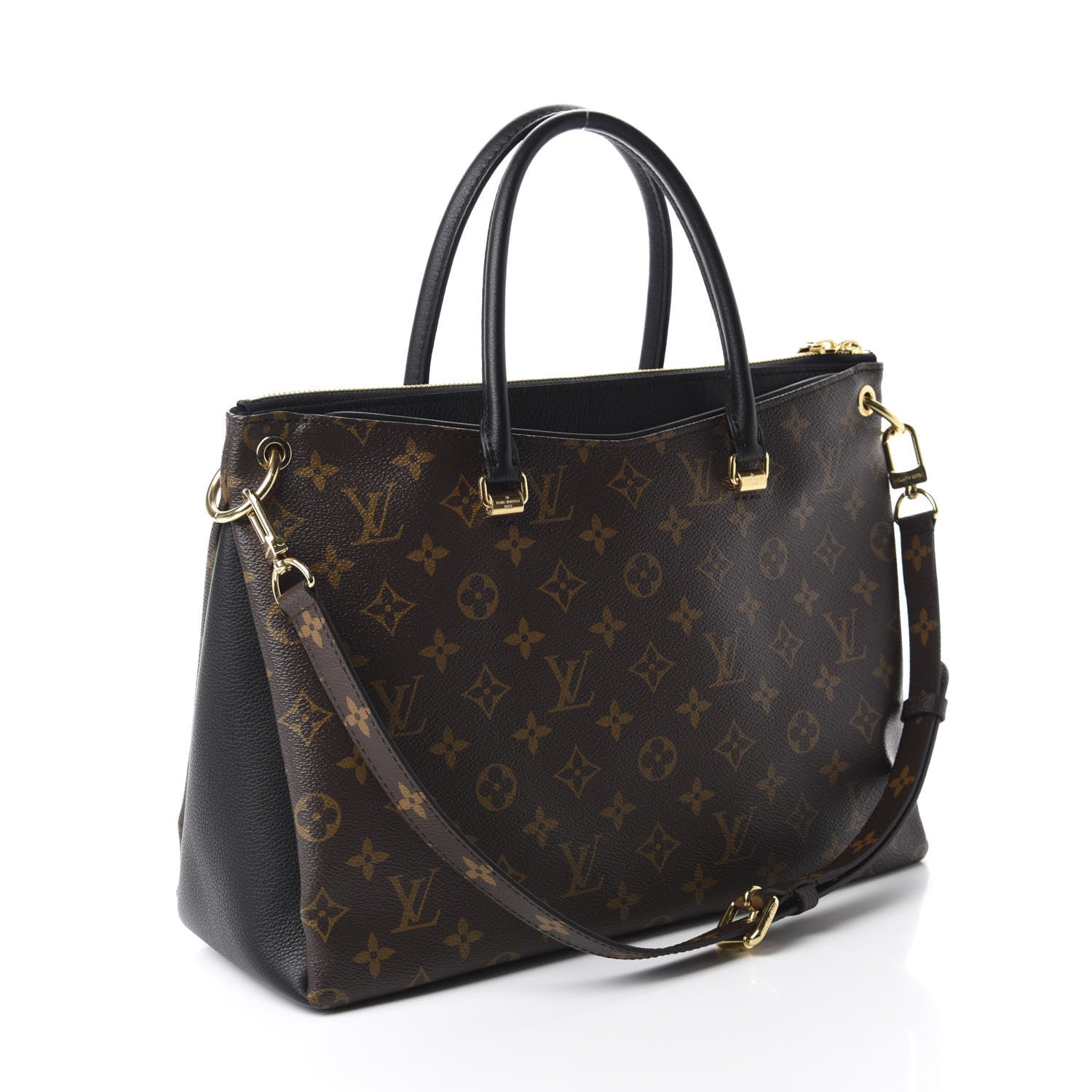 Louis Vuitton Monogram Pallas Full Black 3 of 9