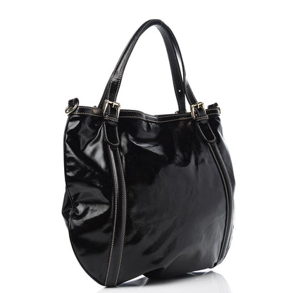 Gucci Dialux Medium Britt Tote Black 3 of 7