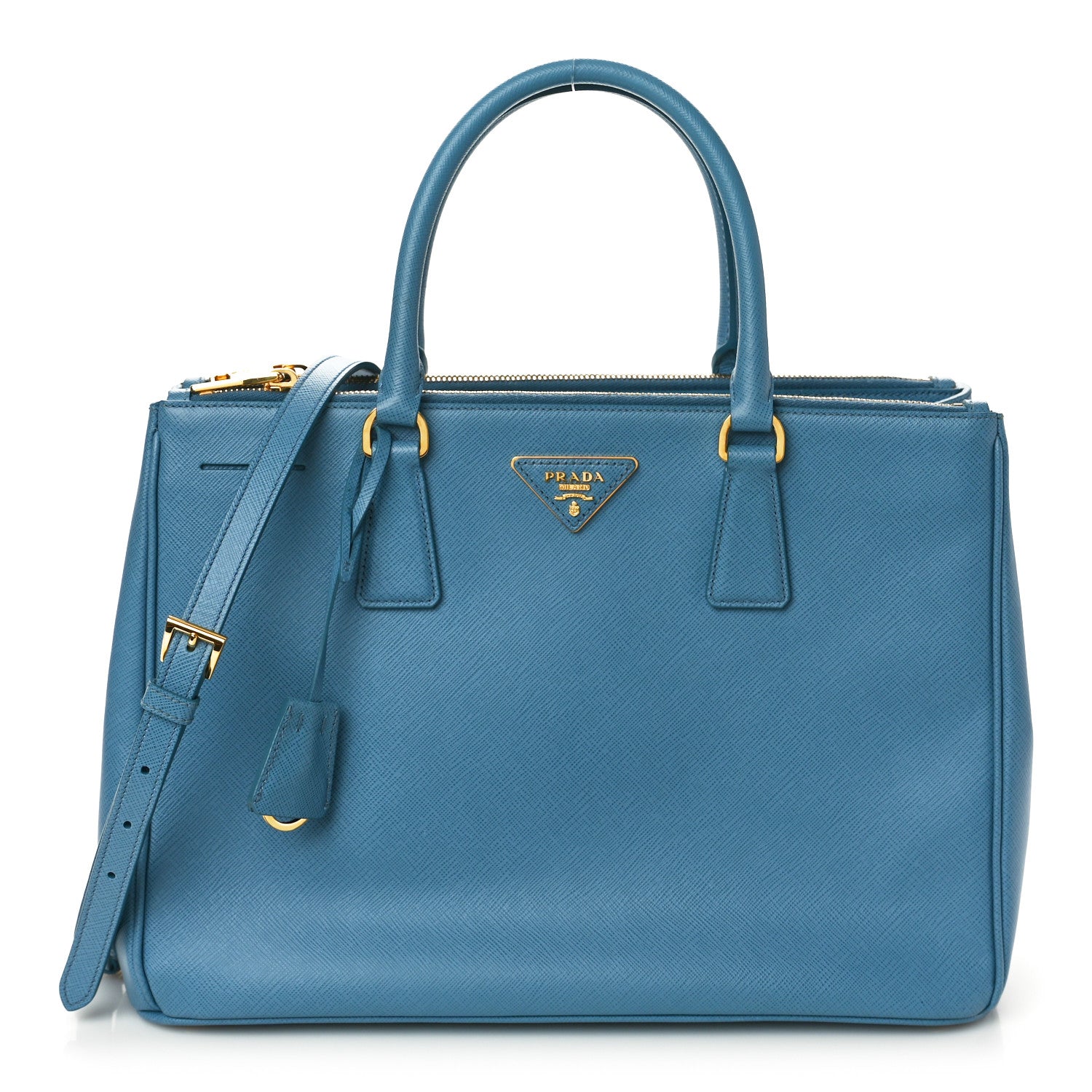 Prada Saffiano Medium Galleria Double Zip Tote Astrale 1 of 9
