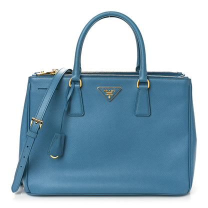 Prada Saffiano Medium Galleria Double Zip Tote Astrale 1 of 9