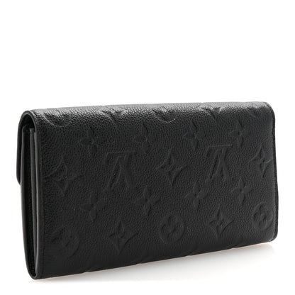 Louis Vuitton Empreinte Sarah Wallet NM Black 3 of 7
