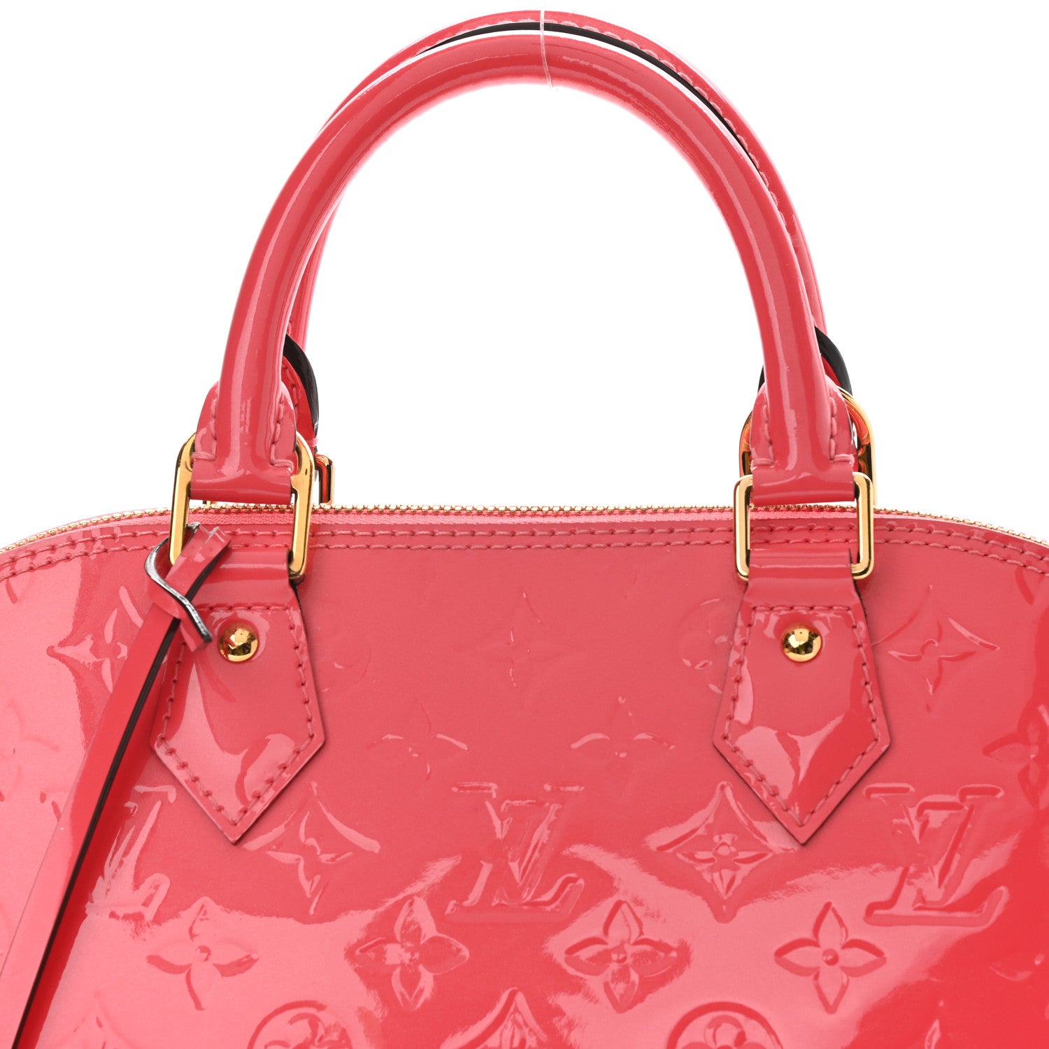 Louis Vuitton Vernis Alma PM Rose Litchi 8 of 10