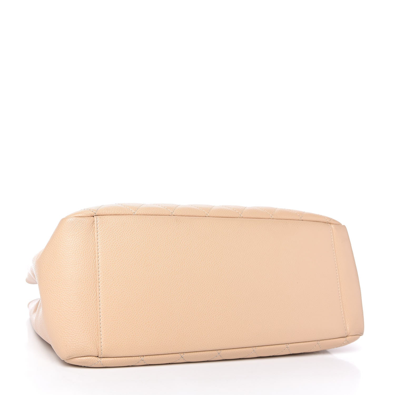 Chanel Caviar Quilted Grand Shopping Tote GST Beige Clair 4 of 8