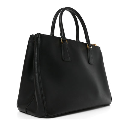 Prada Saffiano Lux Medium Galleria Double Zip Tote Black 3 of 9