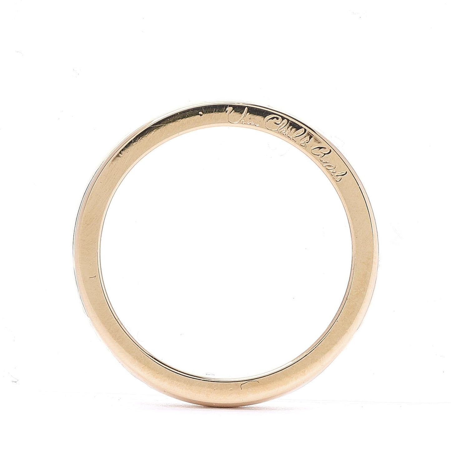 18K Yellow Gold 3mm Wedding Band Ring 53 6.25