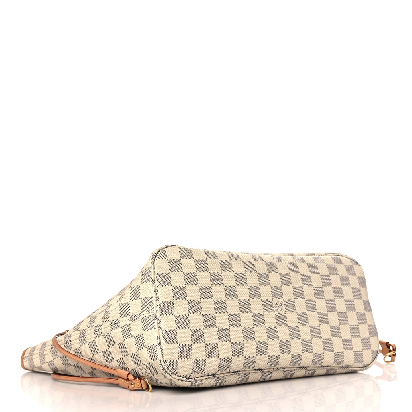 Damier Azur Neo Neverfull MM Rose Ballerine