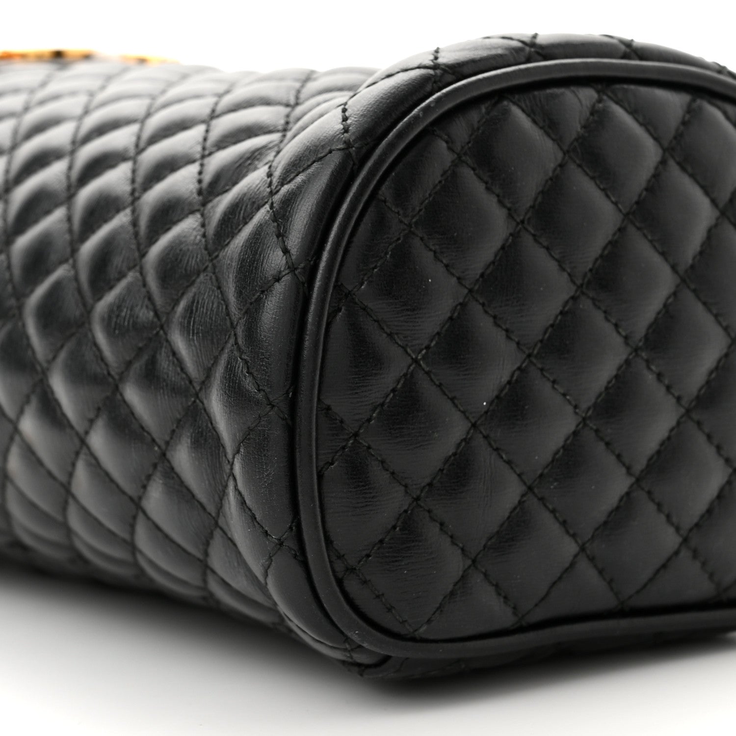 Gucci Calfskin Trapuntata Zumi Belt Bag Black 9 of 10