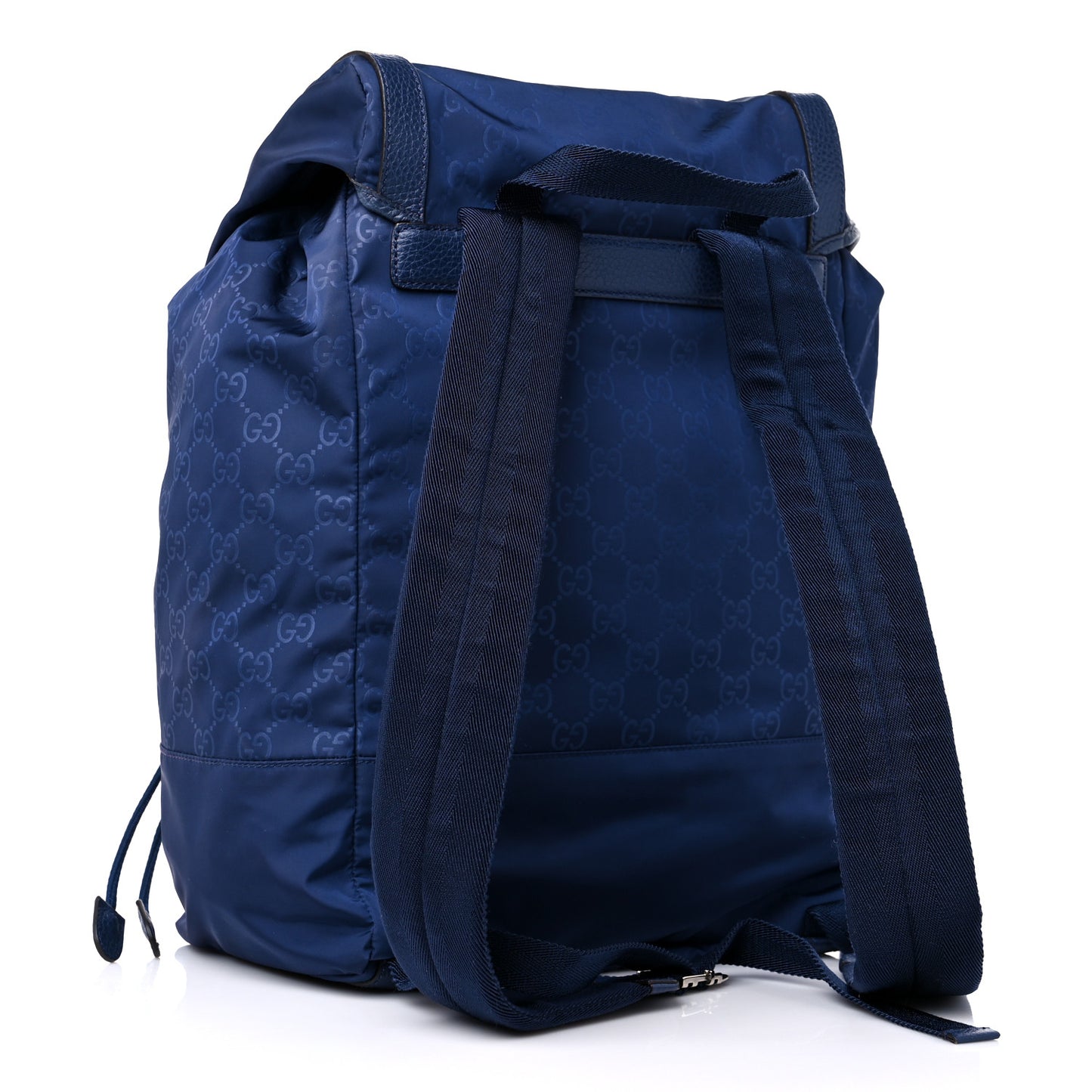 Nylon Monogram Medium Light Double Buckle Backpack Tide