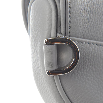Christian Dior Grained Calfskin Mens Mini Saddle Bag Gray 7 of 7