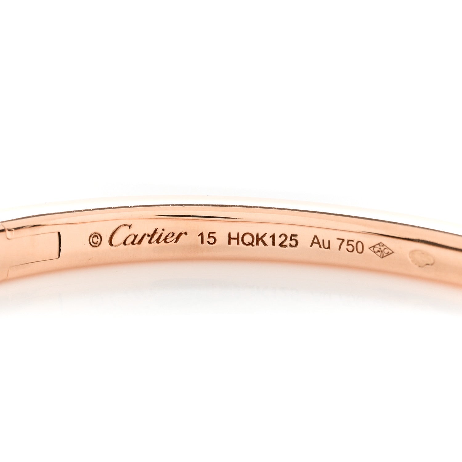 Cartier 18K Pink Gold Diamond Etincelle de Cartier Bracelet 15 2 of 4