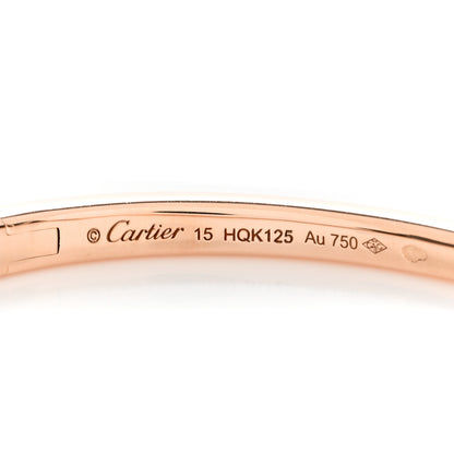 Cartier 18K Pink Gold Diamond Etincelle de Cartier Bracelet 15 2 of 4