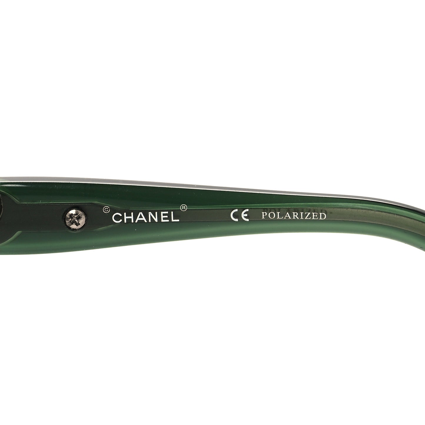 Acetate Polarized Camellia Cat Eye Sunglasses 71165 Green