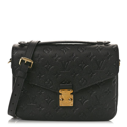 Louis Vuitton Empreinte Pochette Metis Black 1 of 8