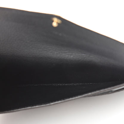 Louis Vuitton Monogram Pallas Compact Wallet Black 5 of 11