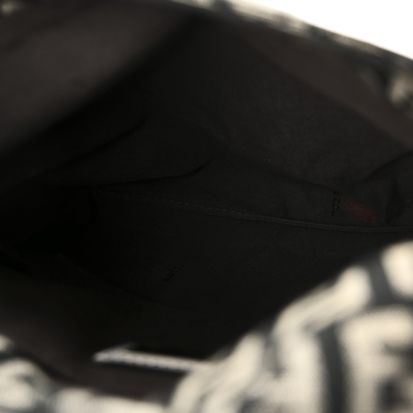 Zucchino Tube Messenger Bag Black White