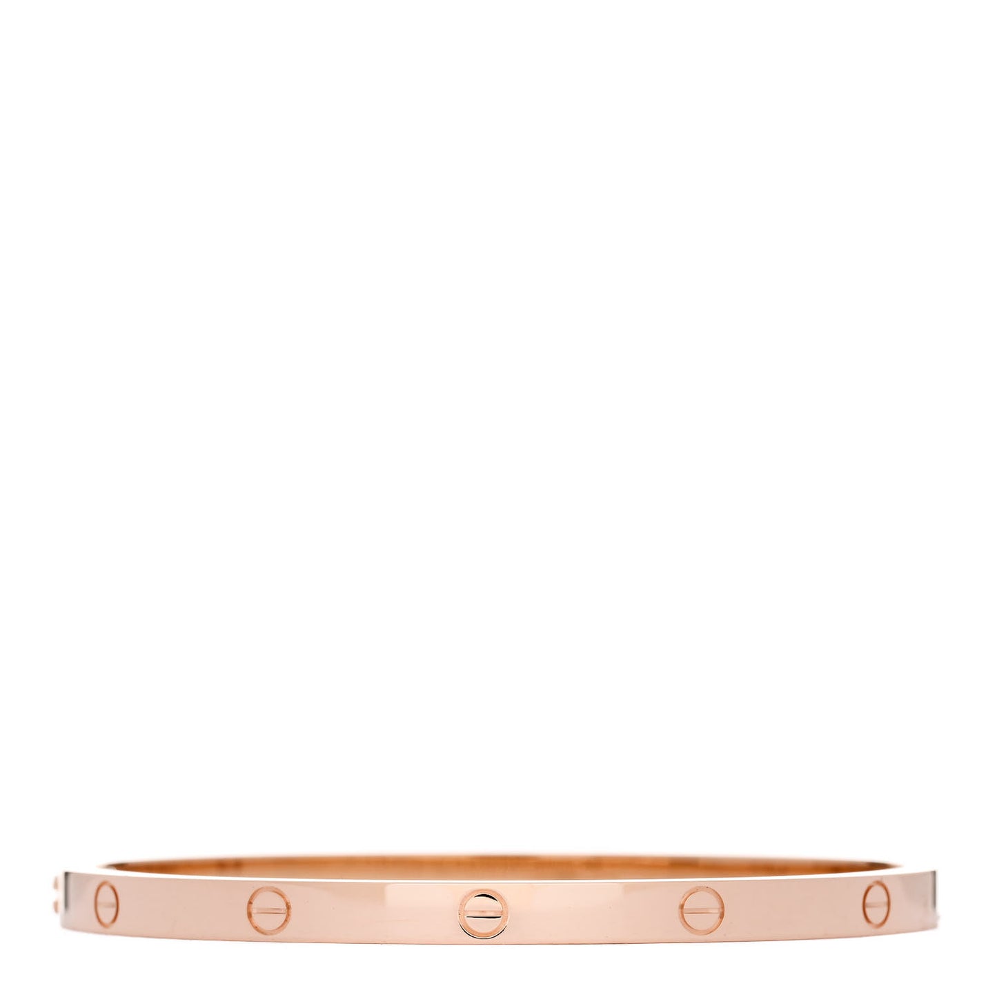 18K Pink Gold Small LOVE Bracelet 15