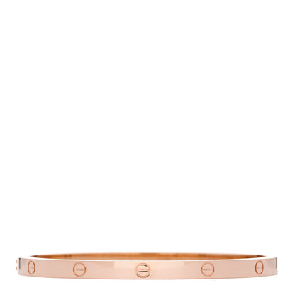 Cartier 18K Pink Gold Small LOVE Bracelet 15 2 of 7