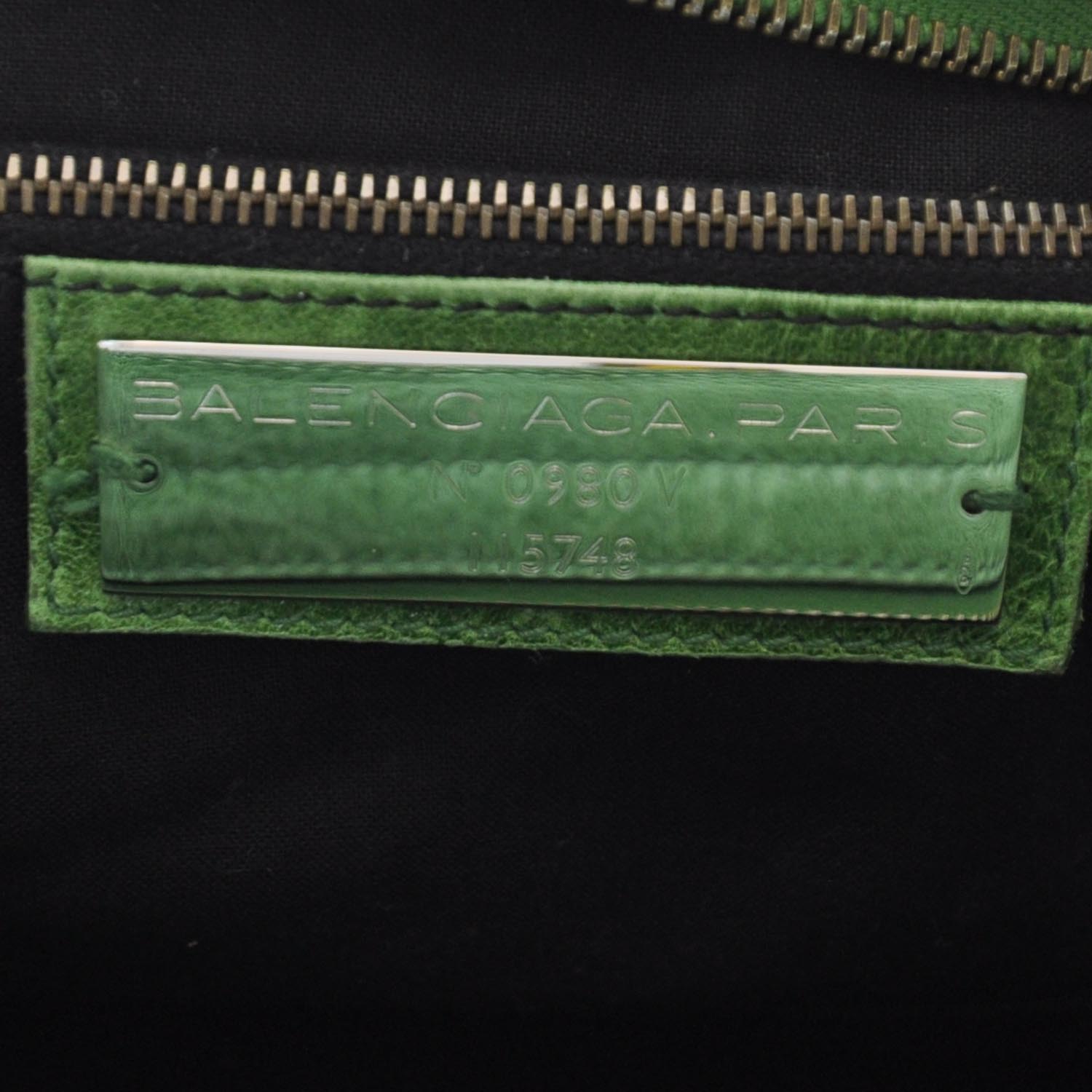 Balenciaga Chevre City Vert Gazon 8 of 10