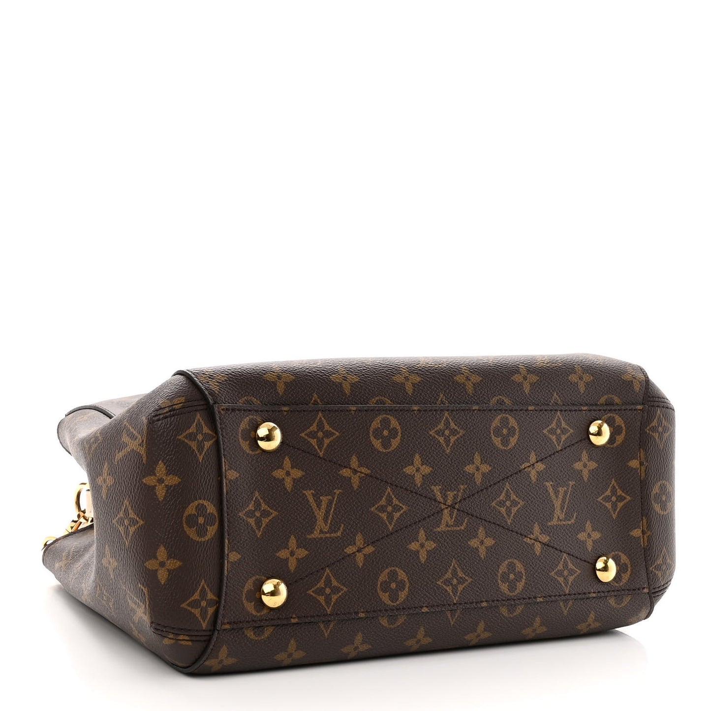 Monogram Braided Montaigne MM Creme Beige