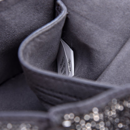 Stella McCartney Crystal Stones Tiny Fold Over Falabella Grey 9 of 9